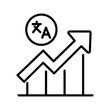 © Muhammad - Language Progress Vector Icon