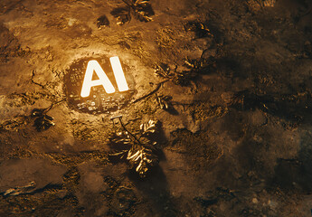 Wall Mural - 3D rendering of an 