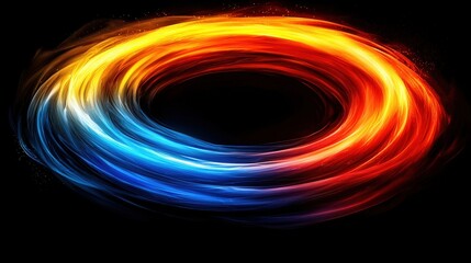 Poster - Abstract colorful swirl background creating a vivid and dynamic visual experience for art