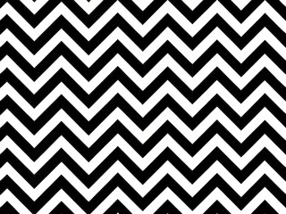 Wall Mural - abstract black and white zigzag pattern background stock photo