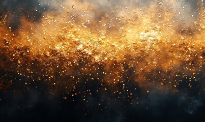 golden brown gradient background with a grainy texture, generative ai