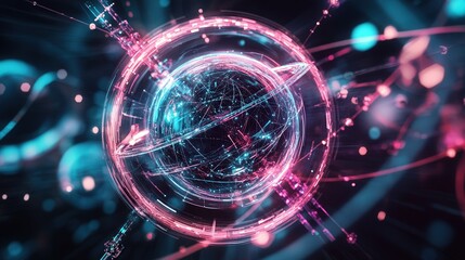 Poster - quantum computer with real-time problem-solving abilities for global challenges