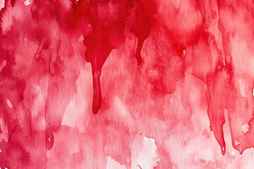 Aufkleber - A close-up view of a vibrant red and white abstract painting