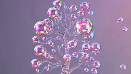 Poster - Shimmering Fantastical Tree