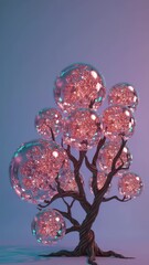 Aufkleber - Shimmering Fantastical Tree