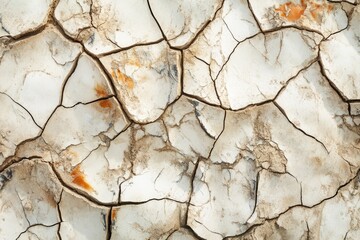 Poster - A close-up view of a cracked surface on a building, suitable for use in urban or construction-themed projects