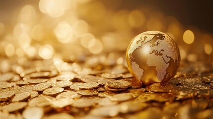 Poster - sovereign wealth fund allocating assets for national economic stability.