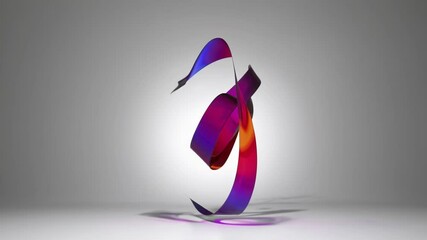 Aufkleber - Twisting Ribbon Dreamscape