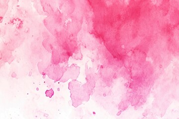 Aufkleber - A soft and dreamy watercolor depiction of a pink and purple cloud in the sky
