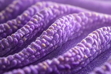 Poster - A close-up shot of a bunch of ripe purple bananas