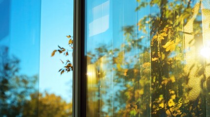 Poster - solar film coating windows to generate renewable energy
