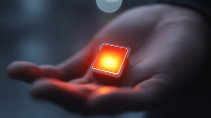 Poster - virus-detection patch that alerts users to potential infections before symptoms start.