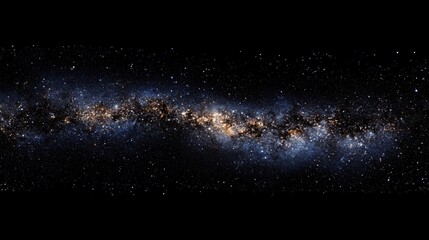 Wall Mural - large magellanic cloud, a satellite galaxy of the milky way, filled with glowing star clusters and r