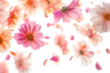 Wall Mural - Spring flowers backgrounds blossom nature.