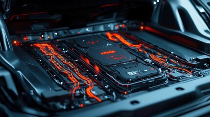 Poster - Automotive Electrician Expertise, skilled in diagnosing wiring faults, repairing electrical systems, ensuring battery efficiency, enhancing vehicle performance and reliability.