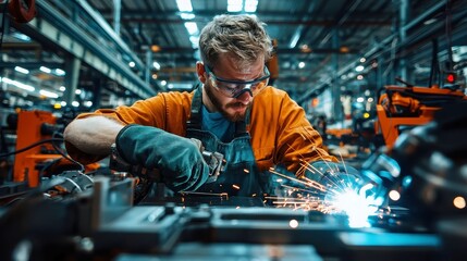 Poster - Custom Manufacturing Fabrication Technician, skilled in prototype assembly, welding components, and maintaining high product quality standards in a dynamic workshop environment