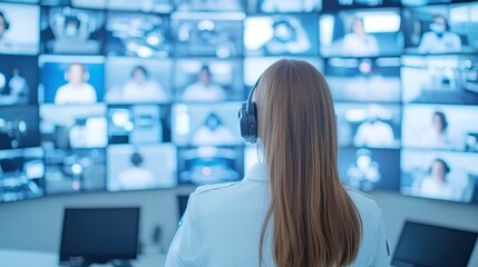 Poster - Security Systems Technician, expert in surveillance installation, access control configuration, and maintaining robust security networks for comprehensive protection.