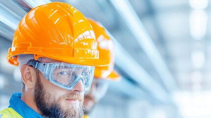 Poster - Ironworker Assembling Steel Frameworks, skilled tradesperson in construction, expertly welding and ensuring structural integrity, focused on safety and precision in heavy materials.