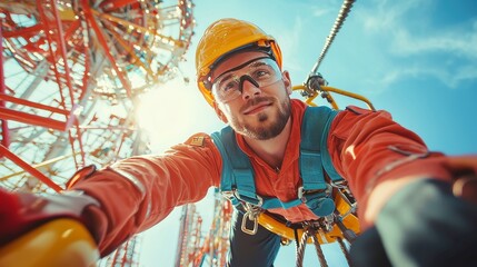 Poster - Theme Park Ride Technician, skilled in servicing attractions, ensuring safety protocols, troubleshooting mechanical issues, enhancing visitor experiences in amusement parks.
