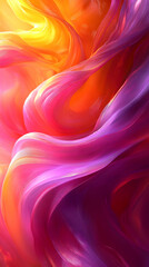 Poster - Abstract Colorful Fabric Design