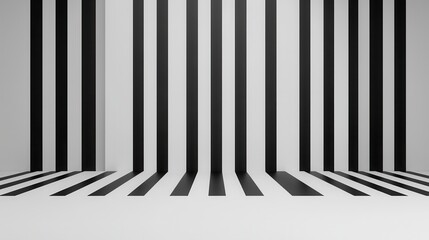 Poster - Background pattern infographic concept. Minimalist Monochrome Line Grid Abstract Digital Geometric Background