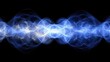 © pinporn manosri - Delicate smoke spreading out, with swirling patterns against a plain dark background, offering room for text.