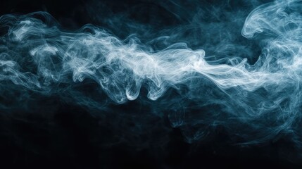 Poster - Soft, wispy smoke spreading evenly across the frame, leaving a lot of space for text and other creative elements.