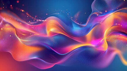 Poster - abstract technology communication background. digital innovation concept for your design.