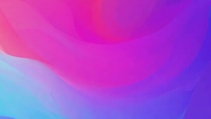 Poster - vibrant animated gradient background with pink, purple, and blue colors in a seamless loop