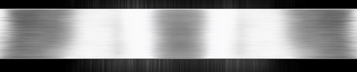 Poster - Metallic texture with brushed finish on dark background