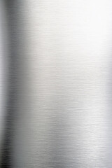 Poster - Brushed metal surface with subtle reflections and texture