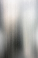 Poster - Soft focus reflection behind frosted glass in urban setting