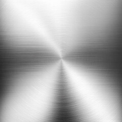 Poster - Shiny metal surface reflecting light in a soft gradient
