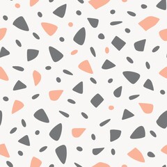 Poster - Seamless patterns. Fabric pattern. Modern terrazzo pattern. textile, Tile 