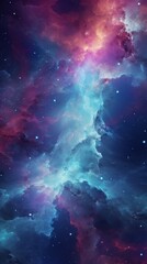 Wall Mural - galaxy hologram wallpaper astronomy universe nebula.