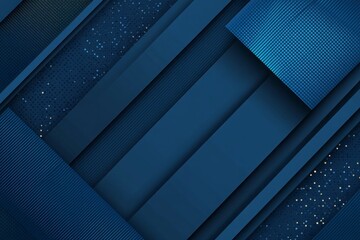 Poster - Abstract Blue Digital Network Background, Connecting Dots of Technology, Abstract blue background with diagonal lines and glowing dots, a modern vector design for a technology or business presentation