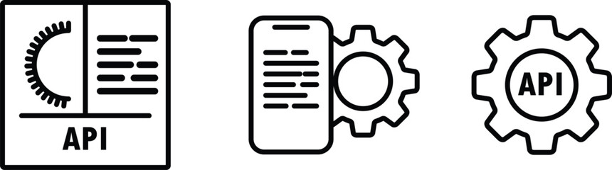 API Development & Integration Icons