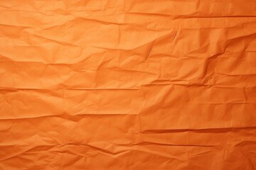 Sticker - Orange paper backgrounds wrinkled texture.