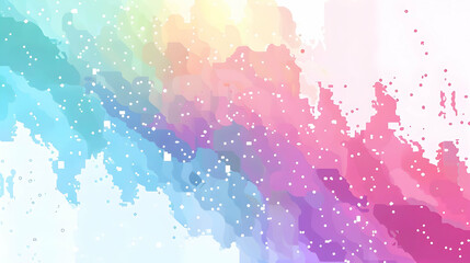 Poster - Abstract colorful gradient background with soft pastel hues and subtle texture effects