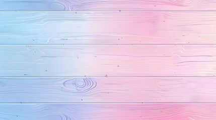Poster - Soft pastel-colored wooden background with a gradient effect, ideal for creative designs and layouts