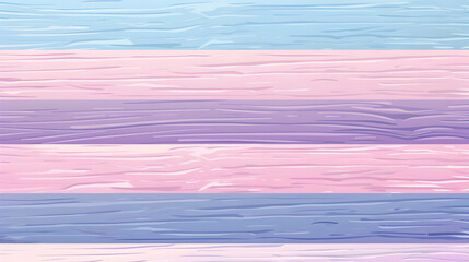 Poster - Abstract wooden texture with pastel colors in horizontal stripes, ideal for backgrounds