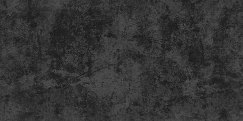 Poster - Abstract dark black grunge overly grains and concrete stone wall background. black slate stone wall background pattern with high resolution. black marble texture. black paper texture.
