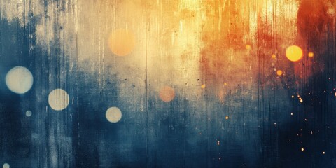 Poster - Abstract textured background with warm and cool tones for creative concepts