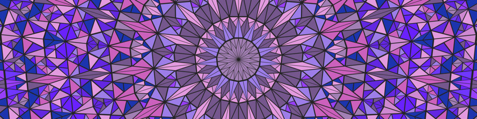 Poster - Geometric dynamic colorful mosaic background - abstract multicolored hypnotic vector graphic design from triangle polygons