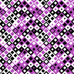 Poster - Seamless random abstract geometric threetone pattern background design