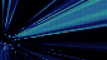 abstract blue dot light background with binary code