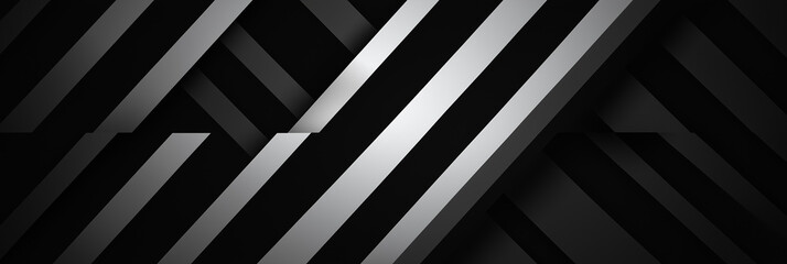 Poster - black and white image of a series of lines. The image is abstract and has a modern, minimalist feel to it. The lines are arranged in a way that creates a sense of movement and energy