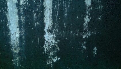 Aufkleber - weathered dark wall texture with peeling paint and moisture stains, perfect for grunge background, abstract design, and distressed aesthetic

