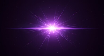 Wall Mural - purple starburst art background - a vibrant purple starburst effect, symbolizing energy, speed, powe