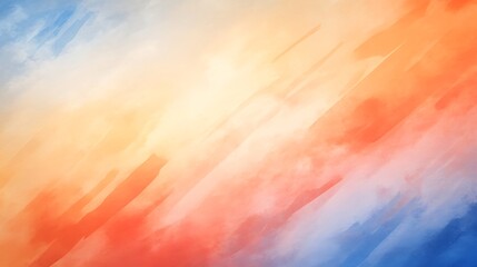 Fototapete - Vibrant watercolor abstract background featuring smooth gradients, ideal for artistic and creative projects.